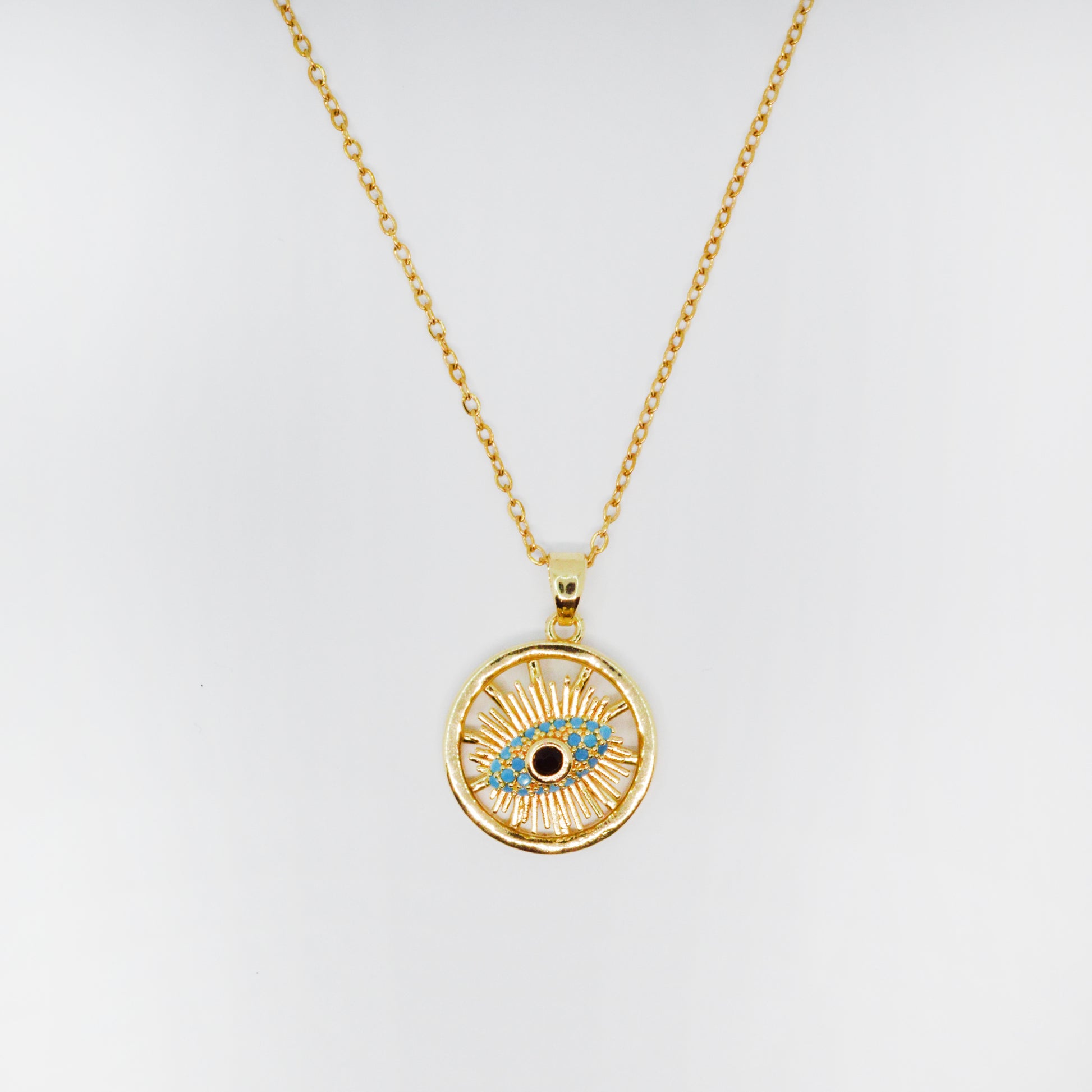 Zlata ogrlica z vrtljivim obeskom – Spin of Calm – ChiChi