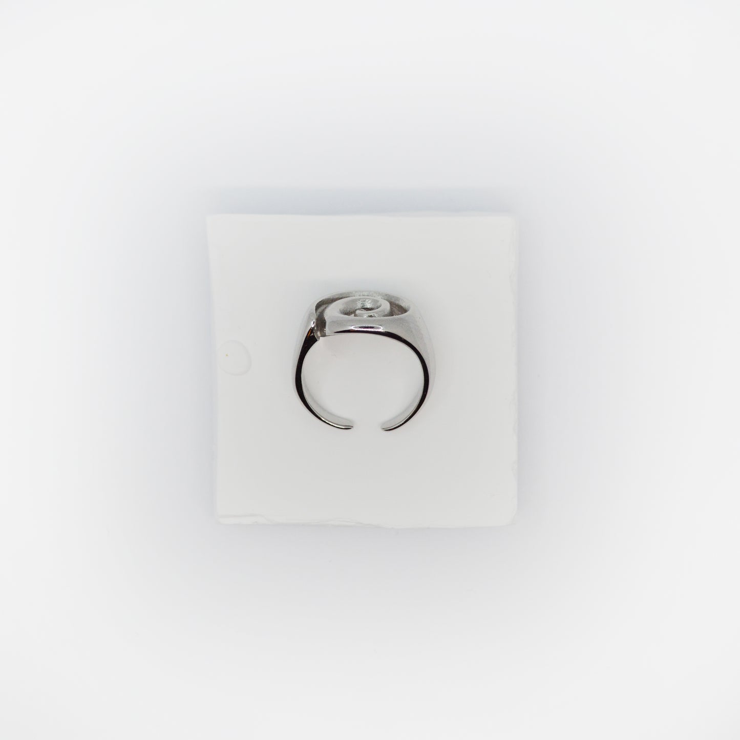 Spiral minimalističen prstan – srebrn | ChiChi